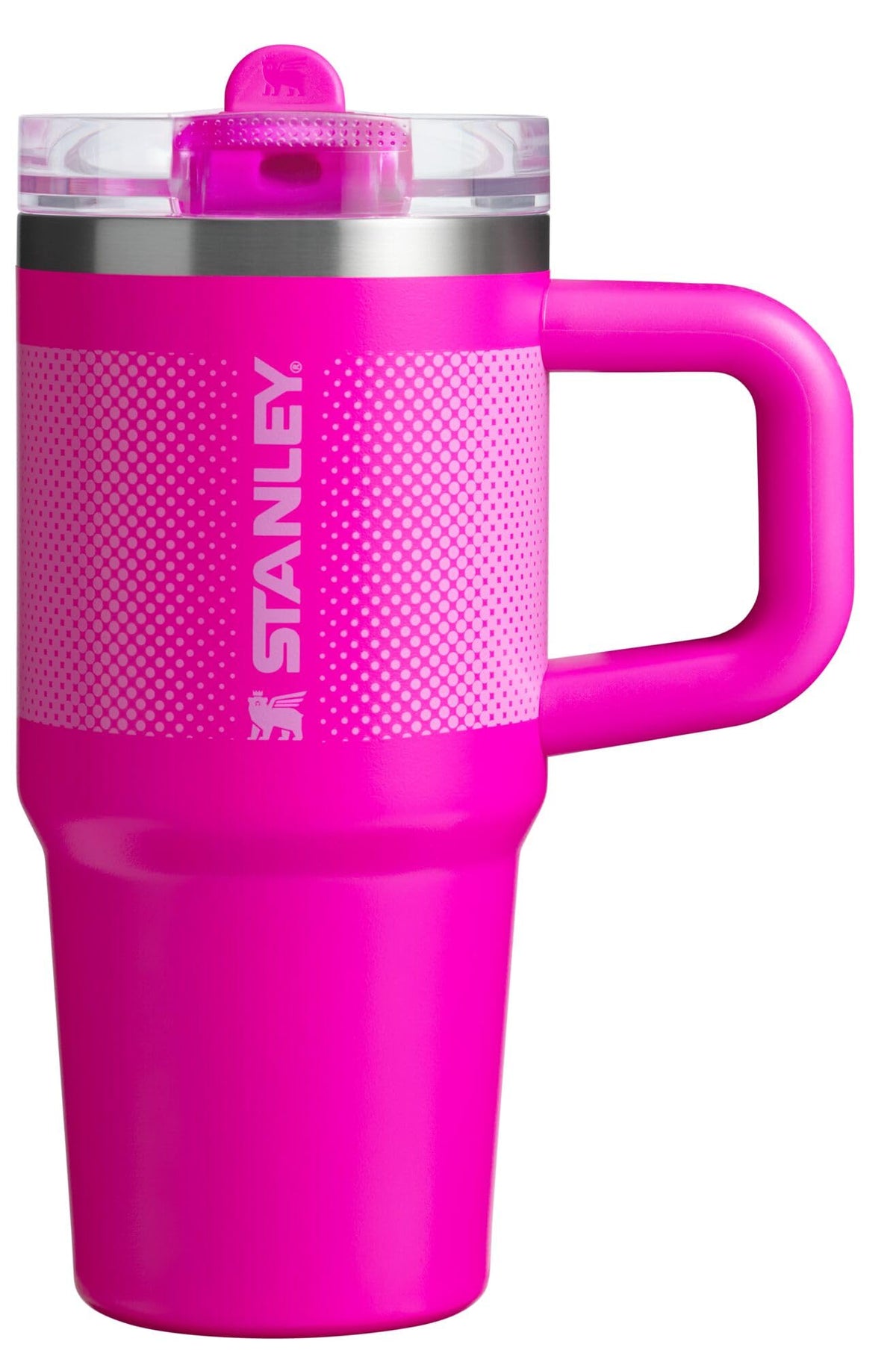 STANLEY Quencher ProTour Flip Straw Tumbler with Leakproof Lid 40 oz | Built-In Straw and Handle | Cup Holder Compatible for Travel | Insulated Stainless Steel Cup | BPA-Free | Black
