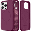 GolbinBox Magnetic for iPhone 16 Pro Max Case, Silicone Cover, Chalk Pink
