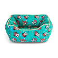 Disney Dog Bed, Stitch Poses Blue, Cuddler