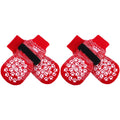 Anti Slip Dog Socks to Prevent Licking Paws, Dog Shoes for Hot Pavement, Dog Booties for Small Medium Large Senior Dogs, Traction Control Boots & Paw Protectors for Hardwood Floors