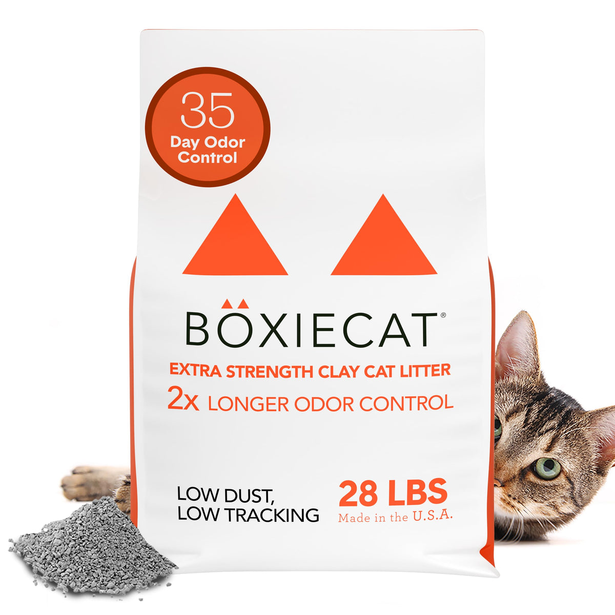 Boxie Premium Scented Clumping Cat Litter 30+ Day Odor Control 16 lb