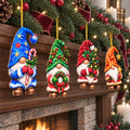 16Pcs Gingerbread Cat Christmas Ornaments