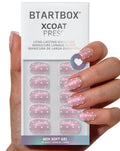 BTArtbox Press On Nails, Cream Puff, Short Almond, Ombre Off White, 32Ct | 2+ Weeks Wear, Salon-Quality Natural Nails, 10-Minute Easy Daily Application, Fast Removal, 16 Sizes, All-in-One Complete Kit