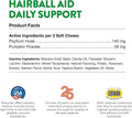 NaturVet Hairball Remedy Vitamin & Digestive Aid Supplement for Cats – Pet Health Supplement for Cat Hairballs, Digestive System Support – Includes Pumpkin, Vitamins – 50 Ct.