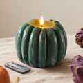 Fall Decor, Fall Decorations for Home, Flameless Pumpkin Candle, Orange