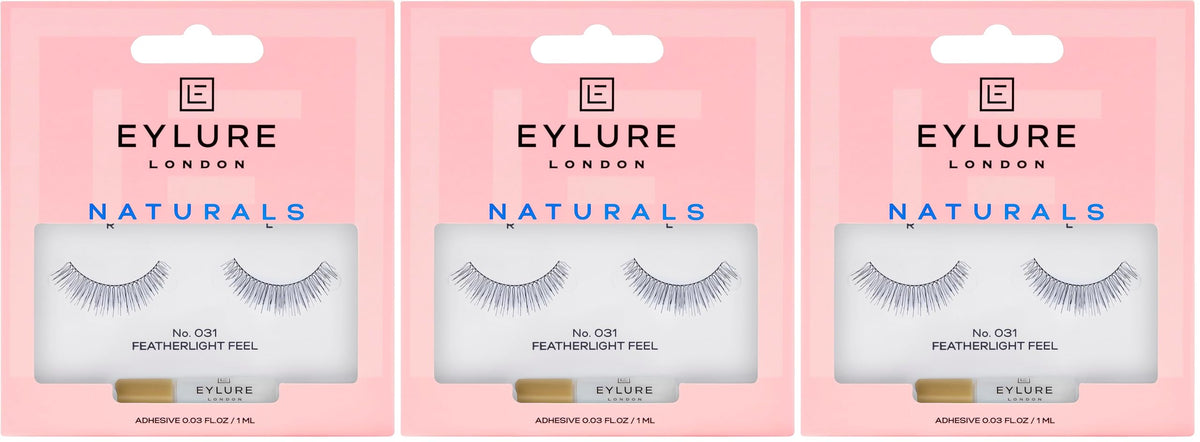 Eylure Volume Accent No. 005 Reusable Eyelashes, Adhesive Included, 1 Pair
