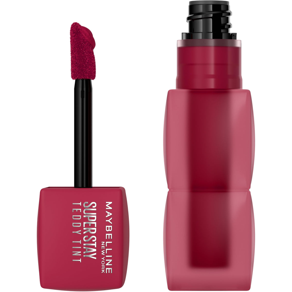 MAYBELLINE Super Stay Teddy Lip Tint, Long Lasting Matte Lipstick for Up To 12HR Wear, Velvet Choker, 1 Count