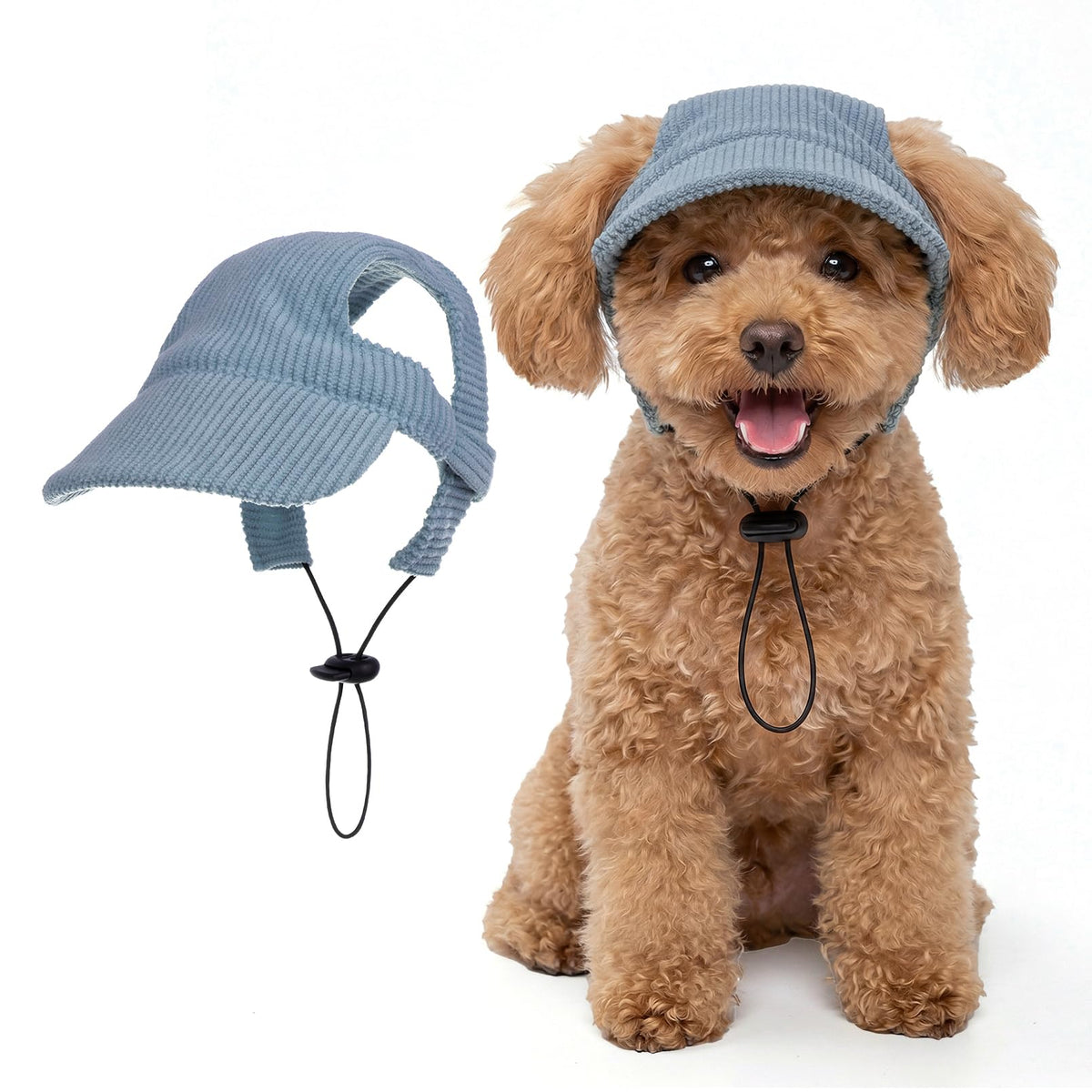 Rbenxia Dog Sun Hat with Ear Holes Pet Summer Baseball Beach Visor Hat