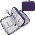 FYY Electronic Organizer, Travel Tech Pouch Bag, Cable Organizer Black