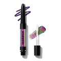 Morphe Mixed Signals Dual-Ended Eyeshadow Stick - Cream Eyeshadow Pigment & Chrome Liquid Flakes for Bold, Layered Eye Makeup Looks - Flirtatious/Faithful (0.028 oz)