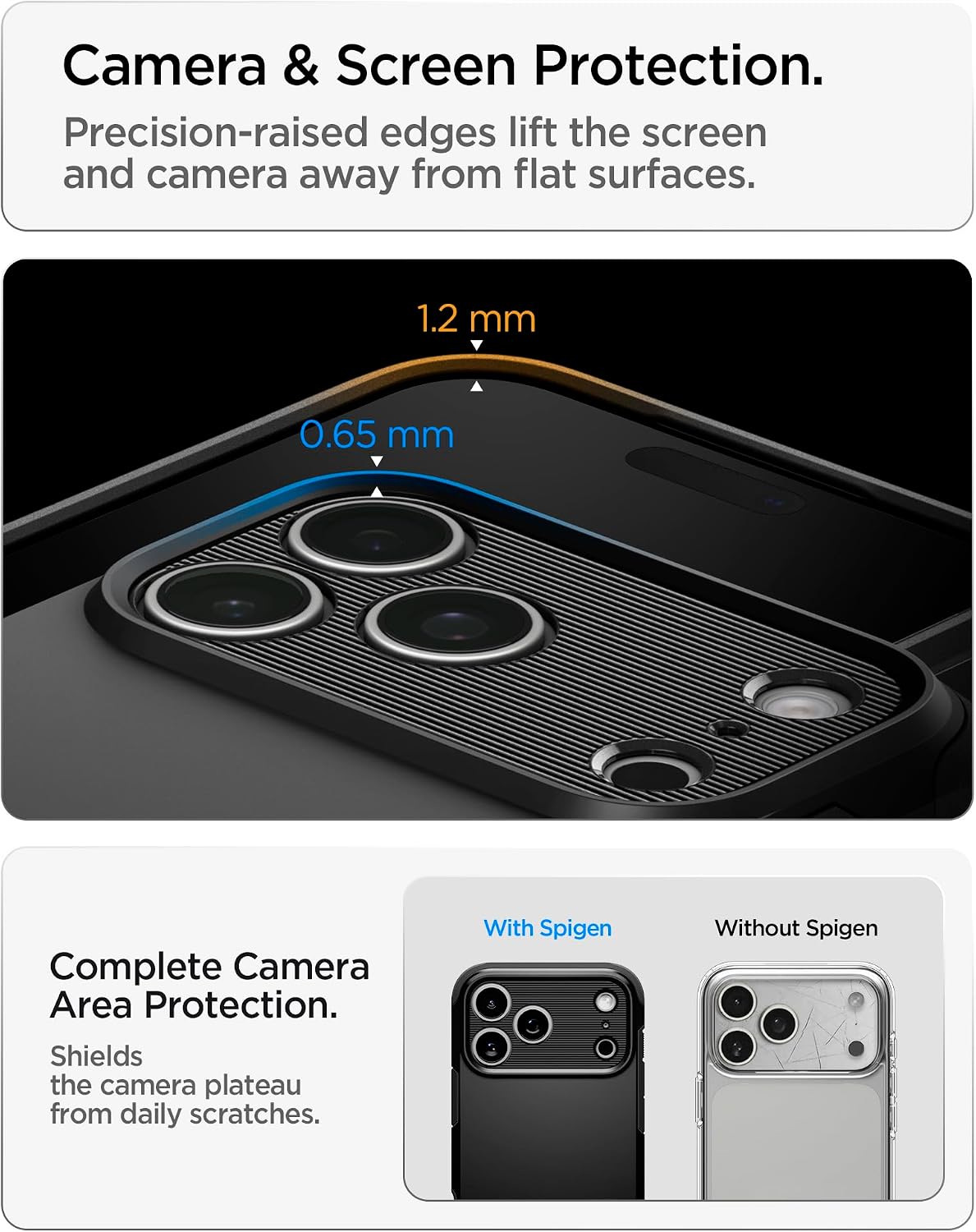 Spigen Tough Armor T MagFit for iPhone 17 Pro / 18 Pro Case, Black