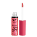 NYX PROFESSIONAL MAKEUP Butter Gloss, Non-Sticky Lip Gloss - Sugar Glass (Clear), Pack Of 3