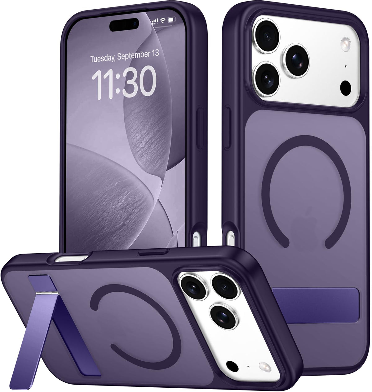 SPIDERCASE for Samsung Galaxy S26 Ultra Case,Built-in Stand,Clear