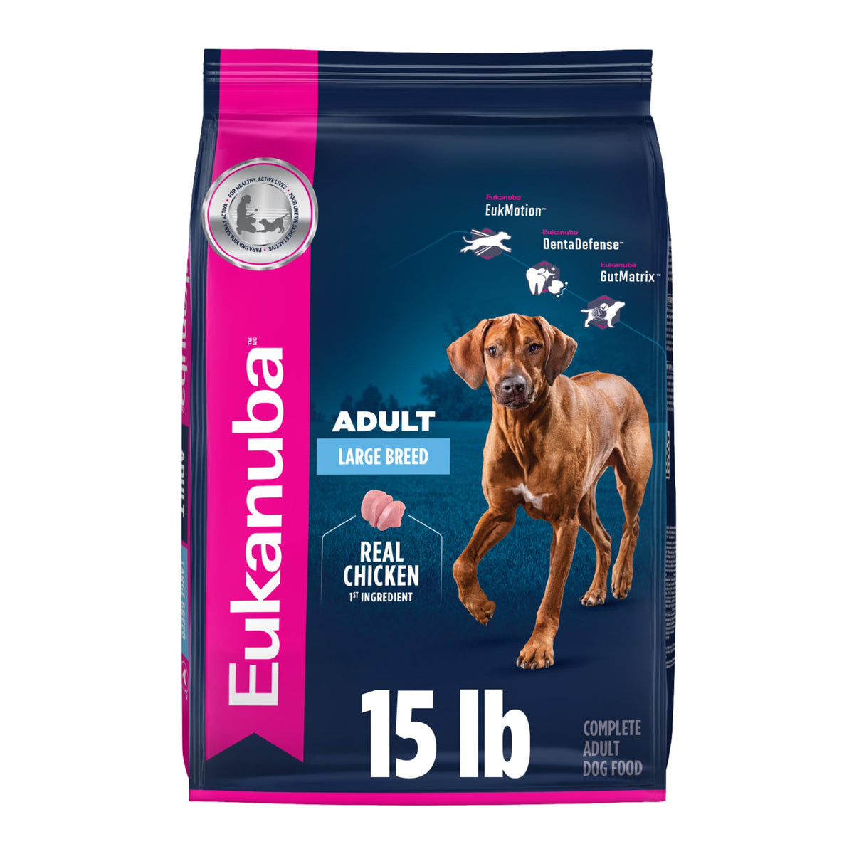 Eukanuba Adult Large Breed Dry Dog Food, 40 lb Bag