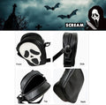 Tapp Collections Scream Ghost Face PU Crossbody Goth Sling Bag for Men And Women