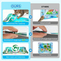 Interactive Cat Toy for Indoor Cats, Upgraded Cat Water Mat, Thickened Water Sensory Play Mat with Fish, Enrichment Stimulating Toy for Bored Adult Kitten Cats to Exercise, Hunting