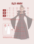 Spooktacular Creations Halloween Royal Vampire Costume Set for Girls Halloween Dress Up Party, Cosplay, Vampire-Themed Party