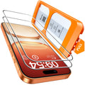 TOCOL for iPhone 15 Pro Screen Protector, Easy Installation