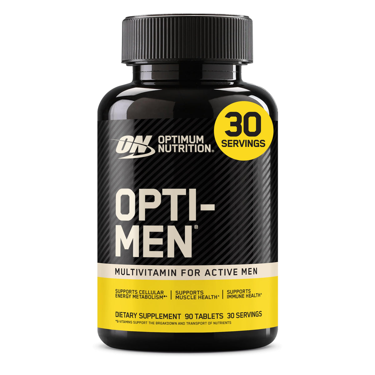 Optimum Nutrition Opti-Men, Vitamin C, Zinc and Vitamin D, E, B12 for Immune Support Mens Daily Multivitamin Supplement, 150 Count (Packaging May Vary)