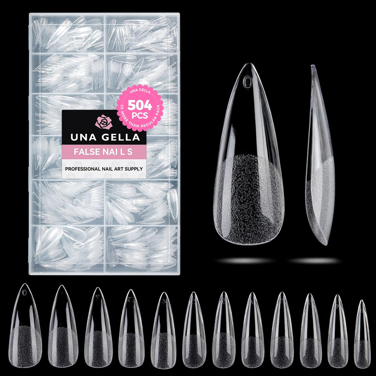 UNA GELLA Nail Glue Strong Gel No U V, 15g*2pcs Nail Glue for Press Ons No Lamp Needed, Quick Dry Semi Solid Nail G LUE, Super Strong Gel glue for Nails Long Lasting Extension DIY Kit