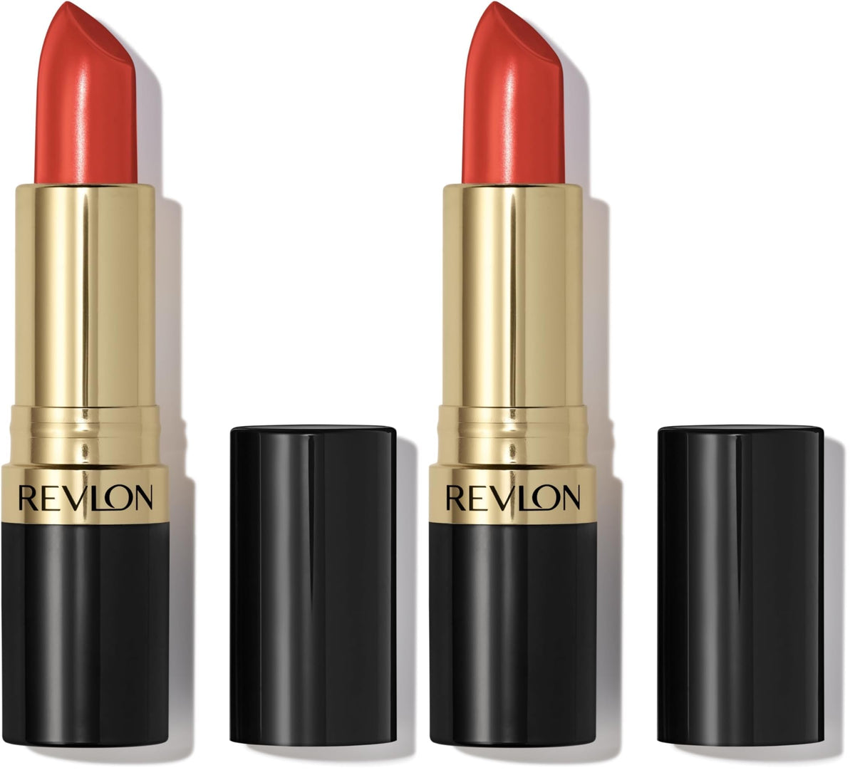 REVLON Super Lustrous Lipstick Gift Set, 5-Piece | 5-piece lipstick gift set. Creamy formula for soft, fuller-looking lips with a moisturized feel.