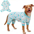 KYEESE Dog Christmas Pajamas for Small Dog Velvet Onesie with Red Snowflake