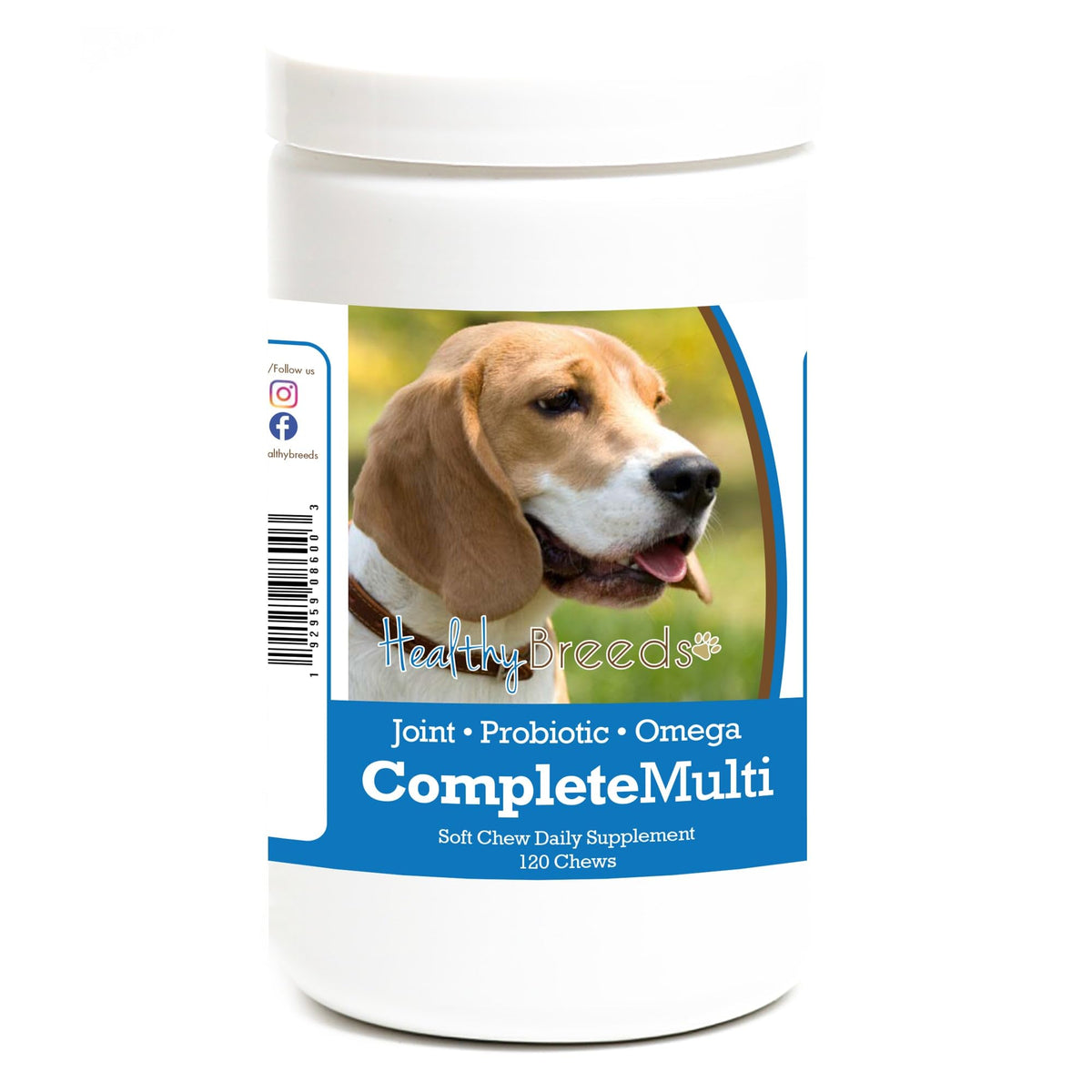Healthy Breeds French Bulldog All in One Multivitamin Soft Chew 120 Count