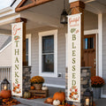 Happy Fall Y'all Give Thanks Rustic Porch Banner Farmhouse Decor