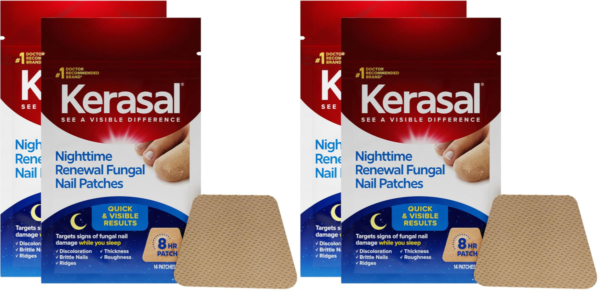 Kerasal Nail Renewal, Restorative Nail Repair for Damaged Nails, 0.33 fl oz (Packaging May Vary)