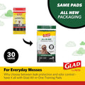 Glad for Pets Black Charcoal Puppy Pads - 6-Layer Leak-Proof Construction, Activated Carbon Odor Control, Pheromone Attractant - Disposable Dog Pee Pads for Potty Training, 23 x 23 in, 100 Count