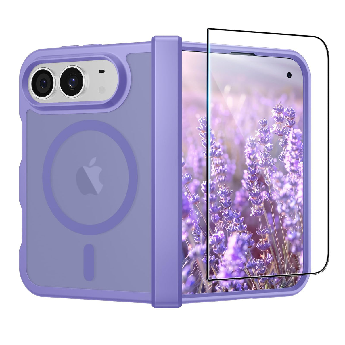 SUPFINE Magnetic for iPhone 13 Case/iPhone 14 Case Black