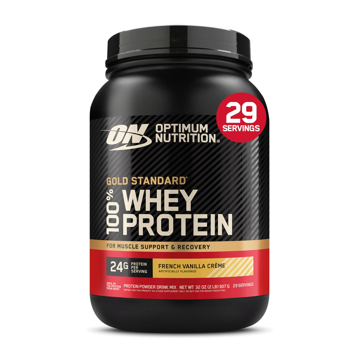 Optimum Nutrition Gold Standard 100% Whey Protein Powder, Extreme Milk Chocolate, 5 Pound (Packaging May Vary) | 24g of 100% Whey Protein Powder Per Serving, with BCAAs, Gluten Free, Banned Substance Tested, Easy Mixing, Muscle Support