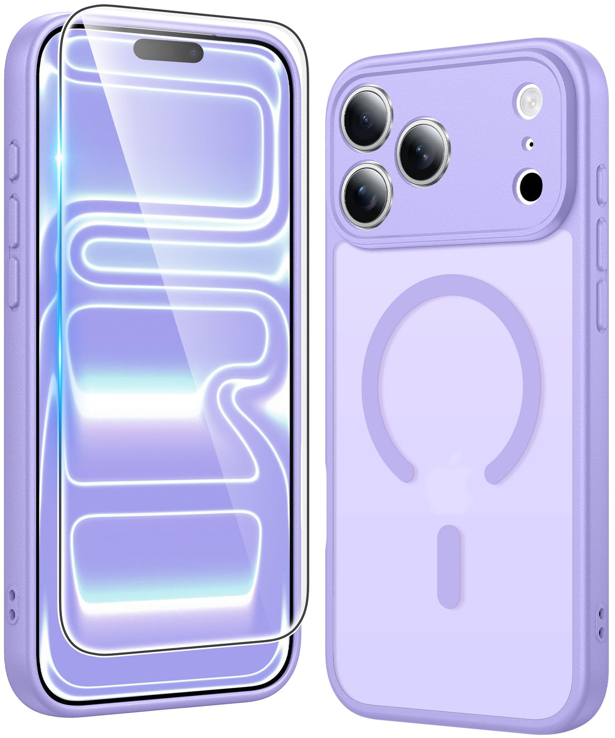FNTCASE for iPhone 18 Pro Max Case / 17 Pro Max Clear Case Fit for Magsafe