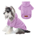 2 Pack Dog Hoodie Warm Hood Dog Sweater Cold Weather Small Dogs Sweatshirt Comfort Pet Clothes for Small Medium Dogs with Pockets Cats Chihuahua Clothes for Male Female Girl Boy Sporty Daily Wear
