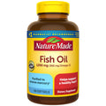 Nature Made Burp Less Ultra Omega 3 Fish Oil Supplements, 1400mg Fish Oil Omega 3 Supplements as Ethyl Esters for Healthy Heart Brain Eyes Support, One Per Day, 90 Softgels