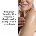 Neutrogena Body Oil Light Sesame Formula, Lightweight, Quick-Absorbing Nourishing Moisturizing Oil, Before and After Shower Application for Smooth, Radiant Looking Skin, Non-Greasy Feel, 16 fl oz