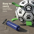 6 Inch Dog Soccer Ball with Straps, Herding Balls, Toy for Tug