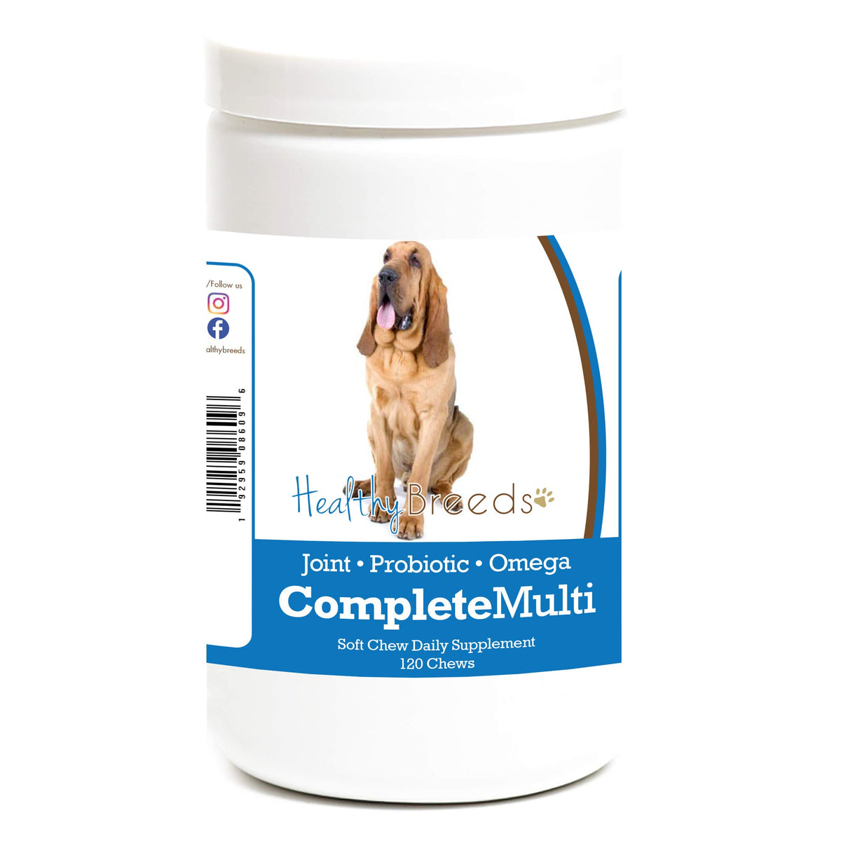 Healthy Breeds French Bulldog All in One Multivitamin Soft Chew 120 Count