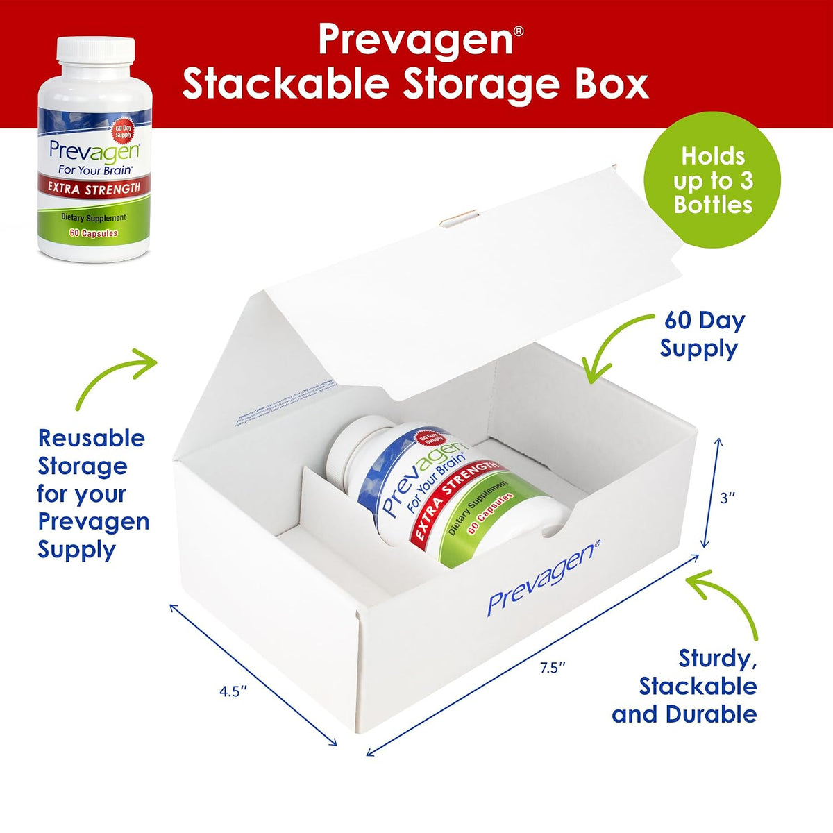 Prevagen Extra Strength - 60 Capsules (2 Month Supply) | Formulated for Your Brain | 20mg of Apoaequorin Plus Vitamin D3