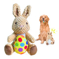 Halloween Dog Toys,Halloween Pumpkin Plush Dog Squeaky Toys with Cotton Rope for Small Medium Dogs