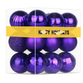 Rose Red 4.0" Large Christmas Balls - Christmas Tree Decoration Ornaments Shatterproof Hanging Balls for Birthday Halloween Holiday Wedding Decorations Set of 4pcs