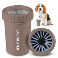 Dexas MudBuster Medium Dog Paw Cleaner, Fuchsia, Fits 1.5"-2.5" Wide Paws, Gentle Silicone Bristles for Quick, Easy Cleaning