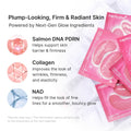 medicube Jelly Eye Mask PDRN Pink Collagen | Hydrogel Eye Patches with PDRN, Collagen, NAD | Refreshing for Puffy, Tired Eyes | Firming for Look of Wrinkles, Fine Lines | Korean Skincare (6 Pairs)