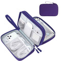 FYY Electronic Organizer, Travel Tech Pouch Bag, Cable Organizer Black