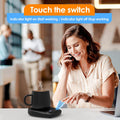 Coffee Mug Warmer-Fastest Heating & Highest Temperature, Coffee Cup Warmer for Desk Auto Shut Off, 4 Temp Settings & 1-12H Timer, Smart Electric Mug & Candle Warmer for Coffee, Tea (Black)