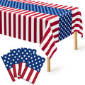 3 Pack Thanksgiving Tablecloths, 108" x 54" Disposable Turkey Table Cloth
