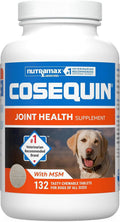 Nutramax Cosequin for Dogs Joint Health Supplement, Contains Glucosamine for Dogs, Plus Chondroitin and MSM, Supports Healthy Joints, For All Breeds and Sizes, Chewable Tablets, 132 Count