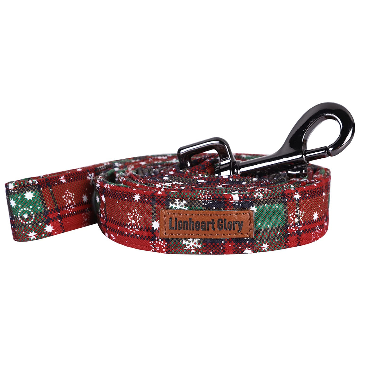 Lionheart glory Strong Dog Leash Fall Holiday Durable Dog Leashes with Comfortable Soft Handle for Small Medium and Large Girl or Boy Dogs