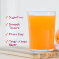 Metamucil 4-in-1 Psyllium Husk GLP-1 Friendly Fiber Supplement, Sugar-Free, 72 teaspoons, Orange Flavored, Daily Fiber Powder for Digestive Health, made with Plant-Based Psyllium Husk Fiber