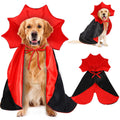 Halloween Cat Costume Vampire Cape for Small Medium Dogs Cats Witch Cloak